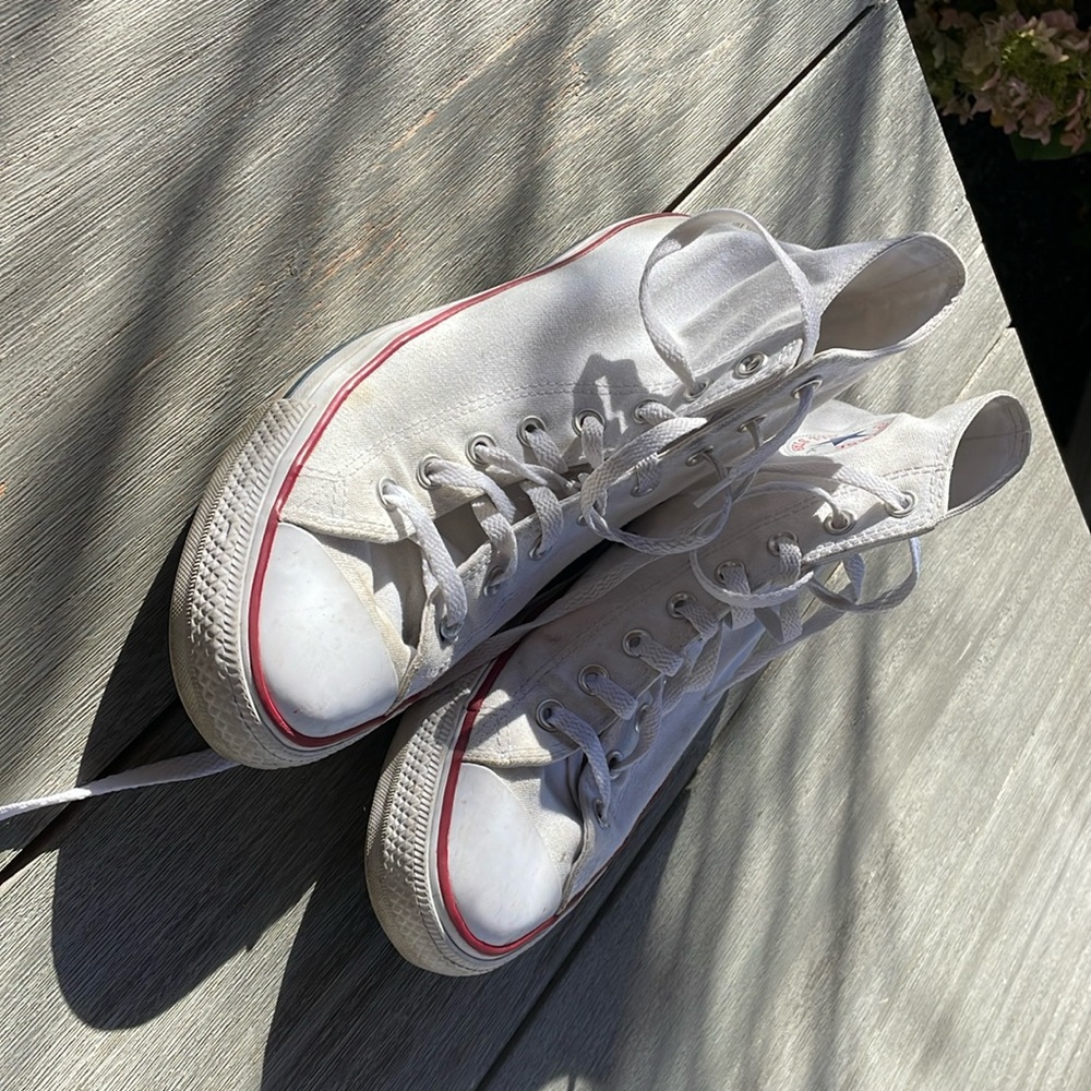 Converse Hi Optical White- Wide Width Rare